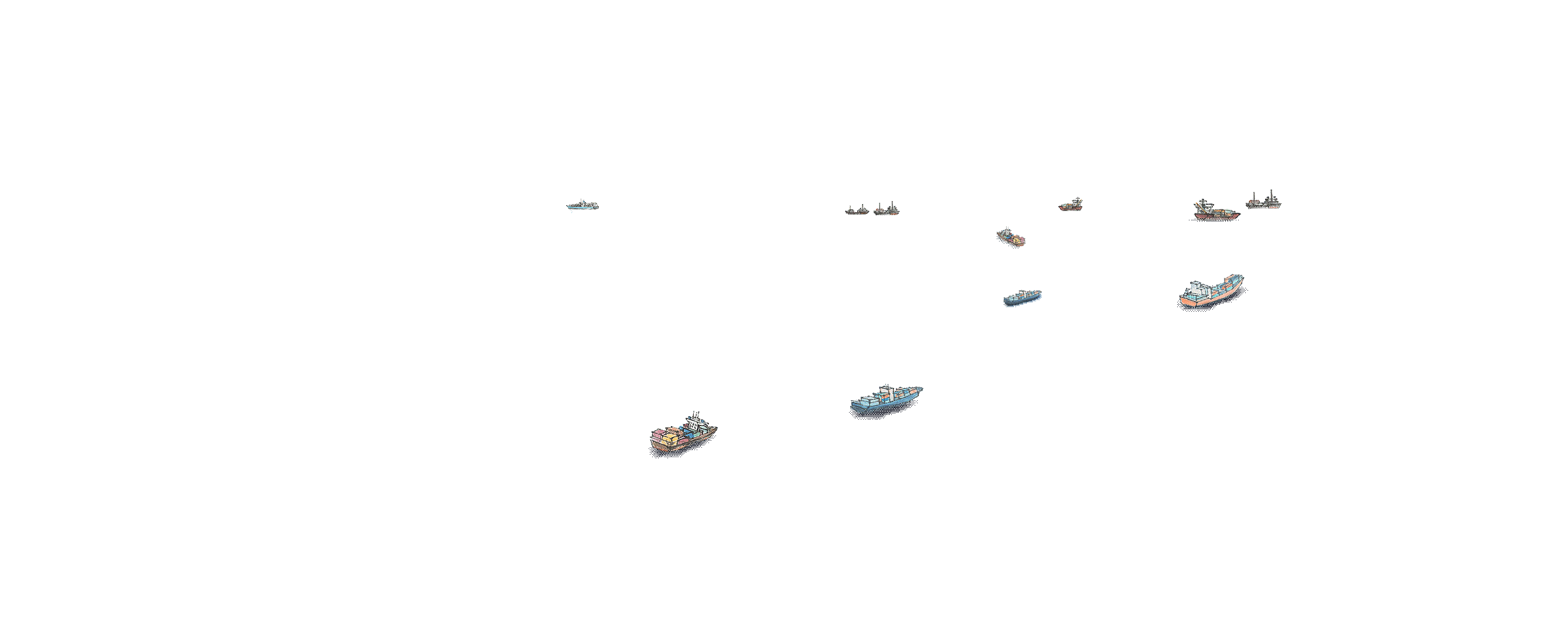 钦州港-船
